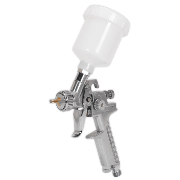 Siegen General-Purpose Gravity Feed Touch-Up Spray Gun 1mm Set-Up