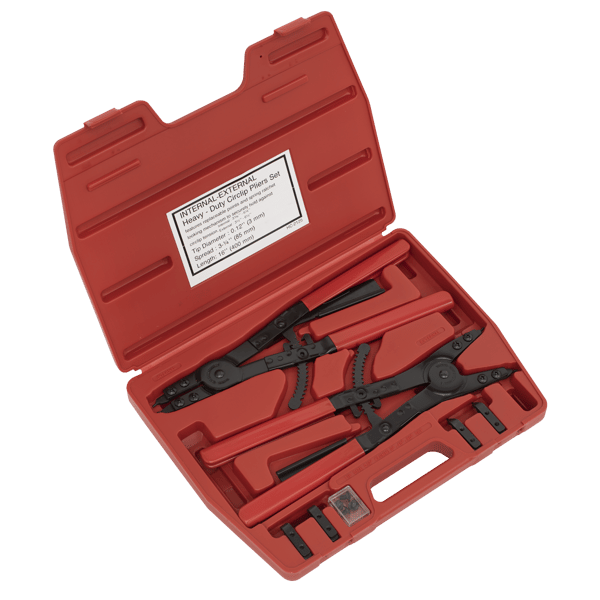 Heavy-Duty Circlip Pliers Set Internal/External 400mm