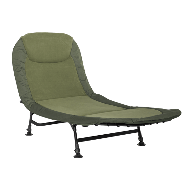 Adjustable Bedchair with Fleece Mattress & Pillow
