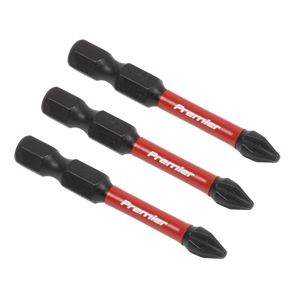 Phillips Impact Power Tool Bits #2 x 50mm 3pc