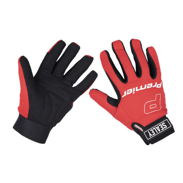 Mechanic's Gloves Padded Palm (9) - Large Pair