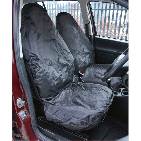 Heavy-Duty Front Seat Protector Set 2pc