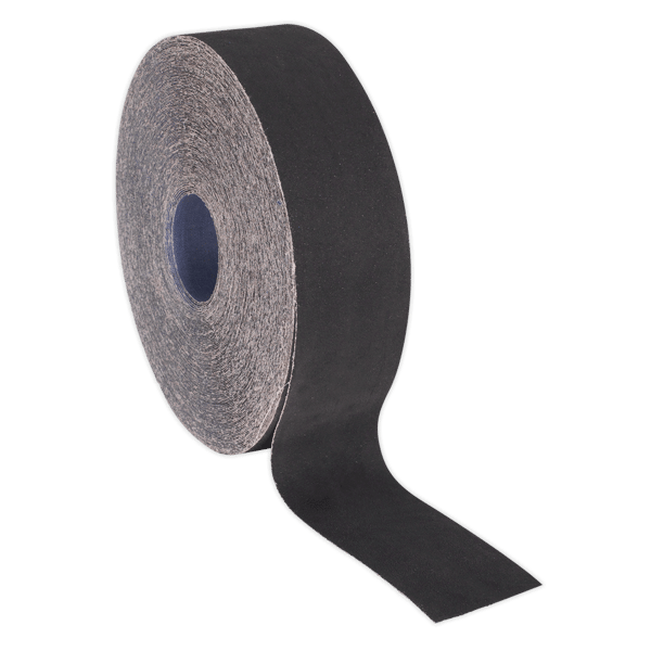 Emery Roll 80Grit 50mm x 50m - Blue Twill