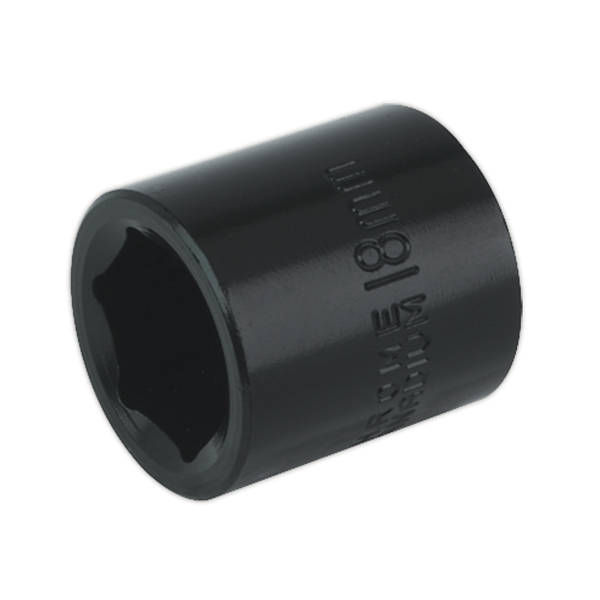 Impact Socket 3/8"Sq Drive 18mm