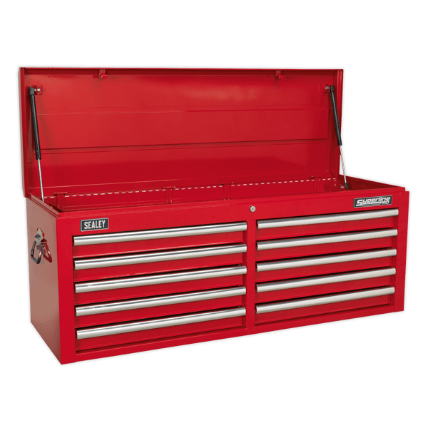 Superline PRO(R) Topchest 10 Drawer - Red