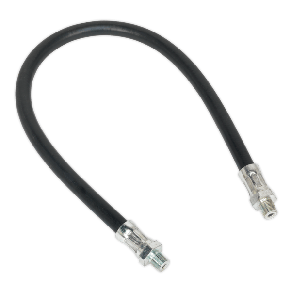 Flexible Rubber Grease Gun Delivery Hose 450mm 1/8"BSP
