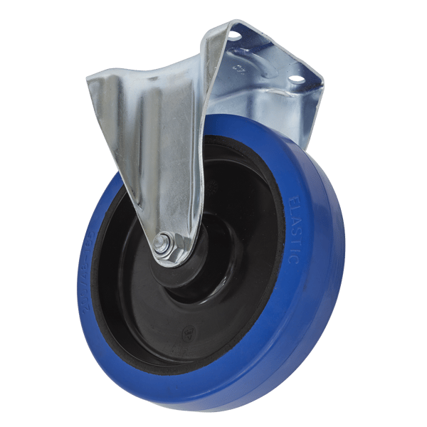 200mm Castor Wheel with Fixed Plate
