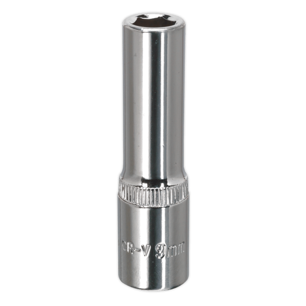 Fully Polished Deep Socket 3/8"Sq Drive 9mm