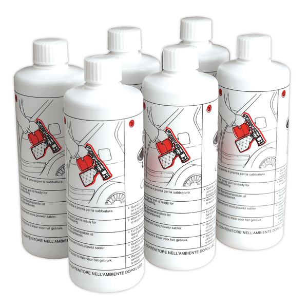 Shot Blasting Sand - Pack of 6