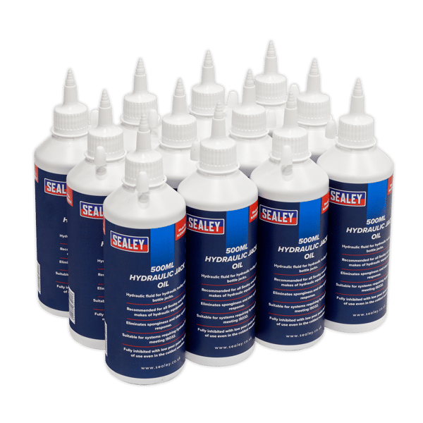 Hydraulic Jack Oil 500ml - Pack of 12
