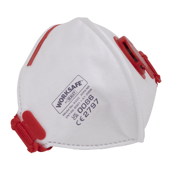 Valved Fold Flat Mask FFP3 - Pack of 10