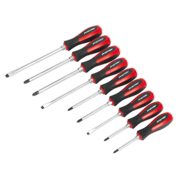 Hammer-Thru Screwdriver Set 9pc