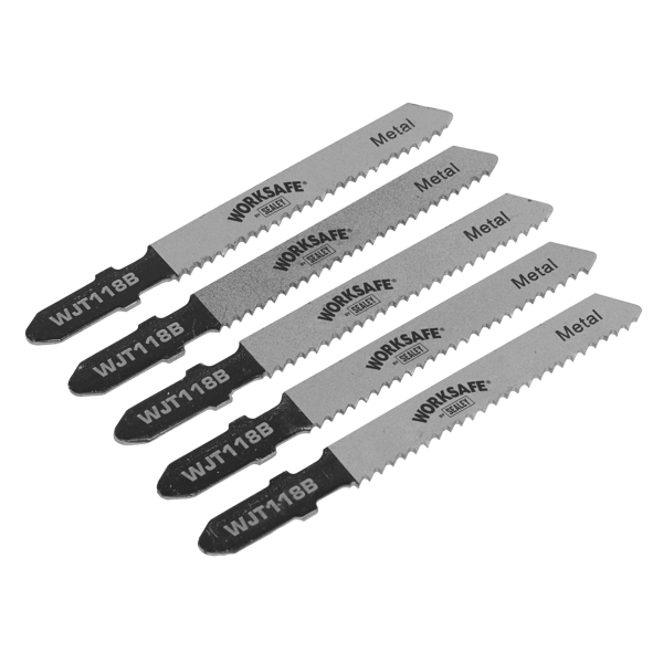 Jigsaw Blade for Metal 55mm 12tpi - Pack of 5