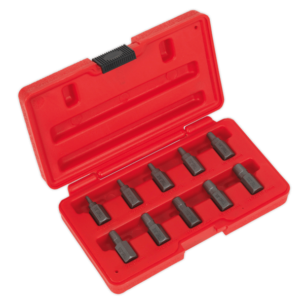 Multi-Spline Screw Extractor Set 10pc