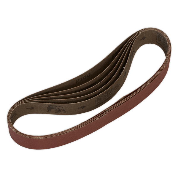 30 x 540mm Sanding Belt 100Grit - Pack of 5
