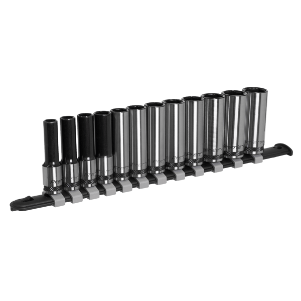 Deep Socket Set 3/8"Sq Drive 12pc