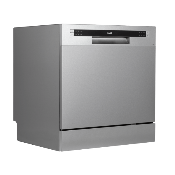 Tabletop Dishwasher 8 Place Settings 8L Capacity - Silver