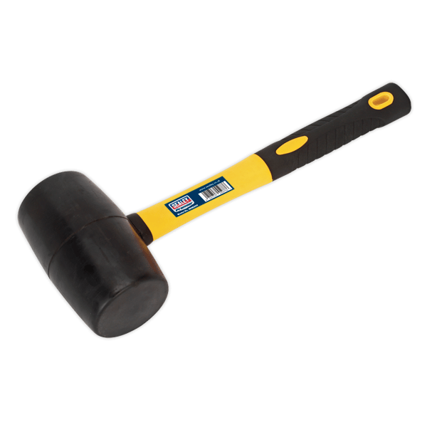 Rubber Mallet with Fibreglass Shaft 2lb