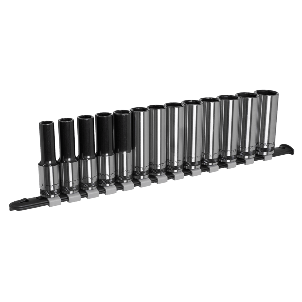 Deep Socket Set 1/2"Sq Drive 13pc