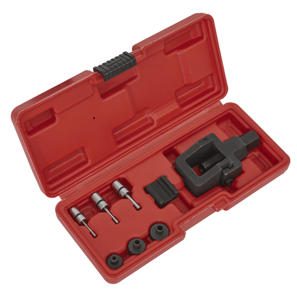 Heavy-Duty Motorcycle Chain Splitter & Riveting Tool Set