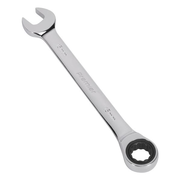 Combination Ratchet Spanner 15mm