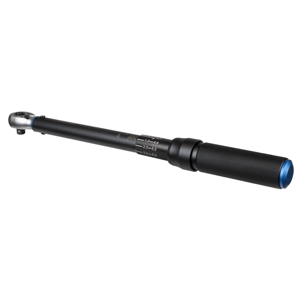 Torque Wrench Micrometer 3/8"Sq Drive Calibrated 20-120Nm - Premier Black
