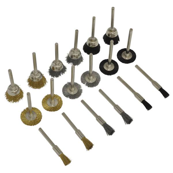 Rotary Tool Brush Set 18pc