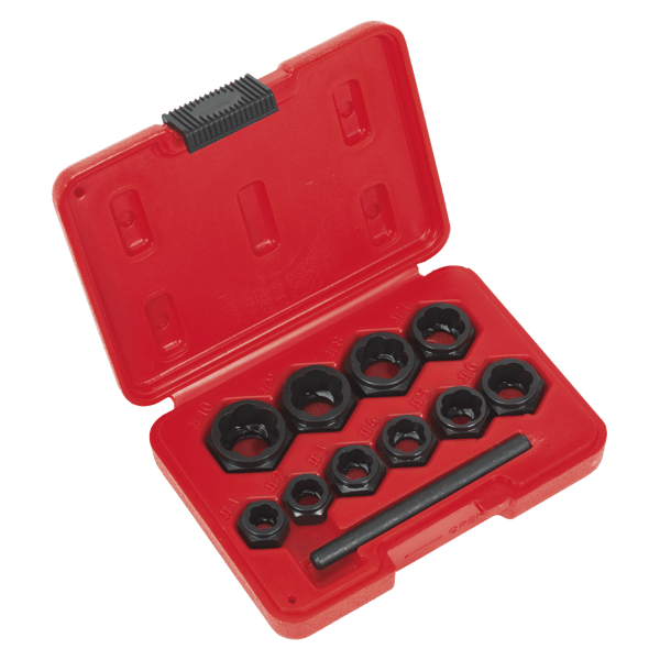 Spanner Type Bolt Extractor Set 11pc