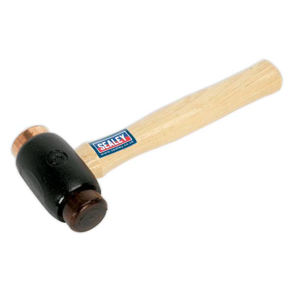 Copper/Rawhide Faced Hammer with Hickory Shaft 3.5lb