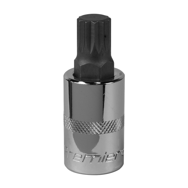 Spline Socket Bit 1/2"Sq Drive M14