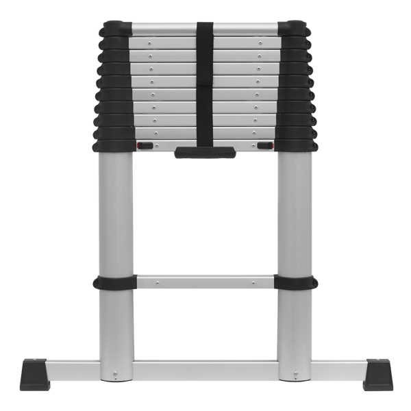 Aluminium Professional Telescopic Ladder 11-Tread - EN 131