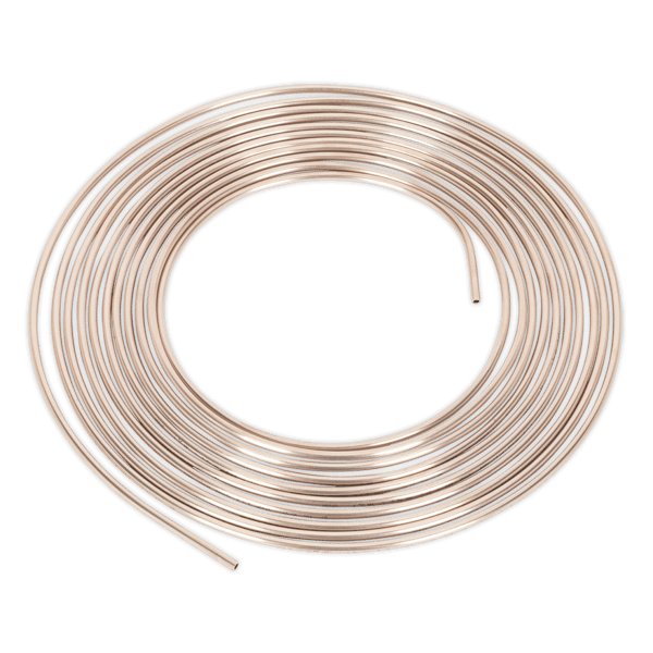 Brake Pipe Seamless Tube Cupro-Nickel 22 Gauge 3/16" x 25ft - BS EN 12449 CW024A