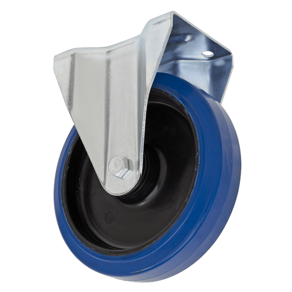 160mm Castor Wheel with Fixed Plate