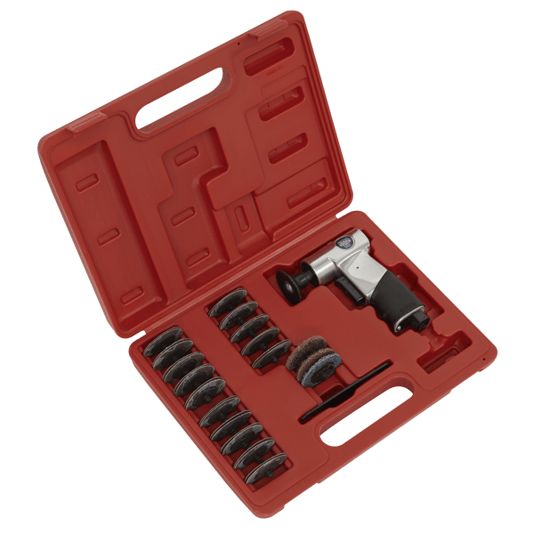 Air Mini Sander Kit 50mm 35pc