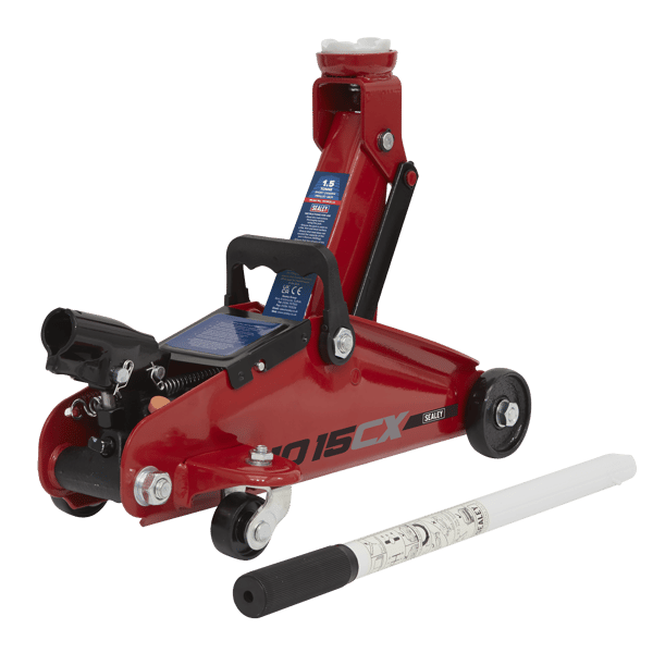 Short Chassis Trolley Jack 1.5 Tonne