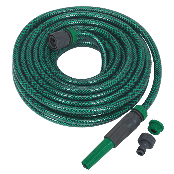 Water Hose 15m with Fittings