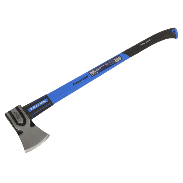 Felling Axe with Fibreglass Shaft 3.5lb
