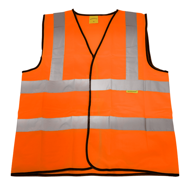 Hi-Vis Orange Waistcoat - X-Large