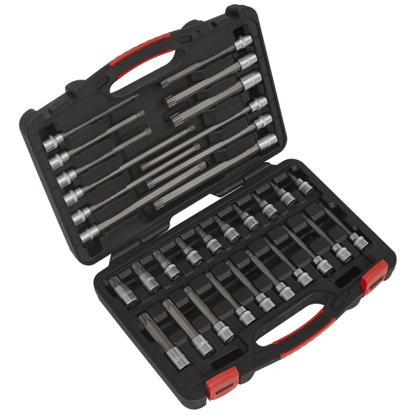 Platinum TRX-Star* Socket Bit Set 3/8"Sq Drive 32pc