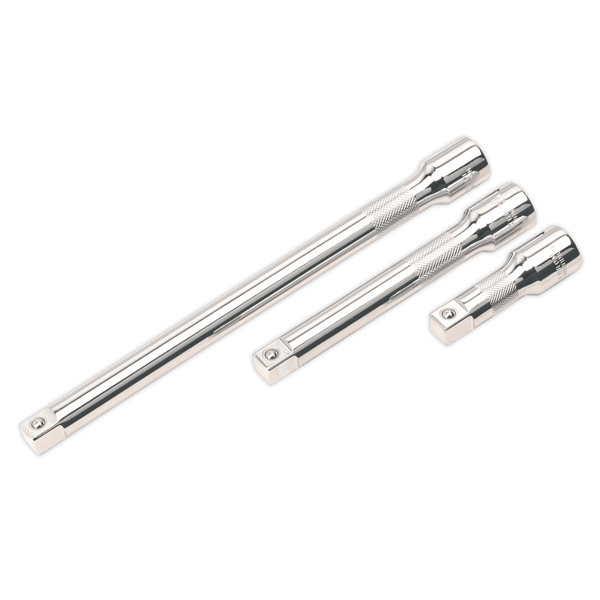 Extension Bar Set 1/2"Sq Drive 3pc