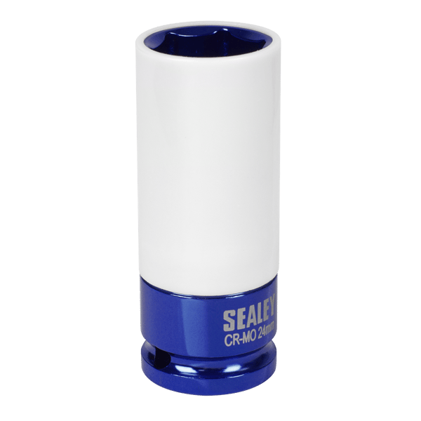 Alloy Wheel Impact Socket 1/2"Sq Drive 24mm