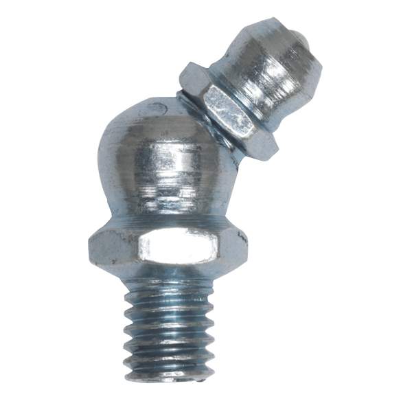 45 deg Grease Nipple 6 x 1mm - Pack of 25