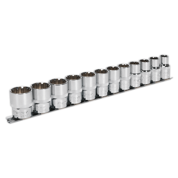 Socket Set 1/2"Sq Drive12pc