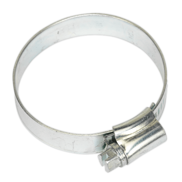 Zinc Plated Hose Clip 35-51mm - Pack of 20