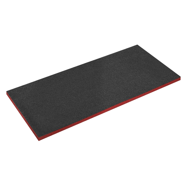 Easy Peel Shadow Foam(R) 1200 x 550 x 30mm - Red/Black