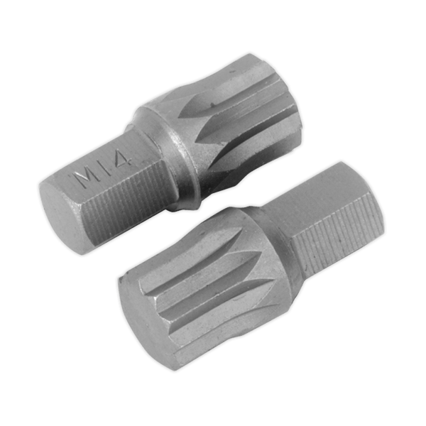 Spline Bit M14 x 30mm - Pack of 2