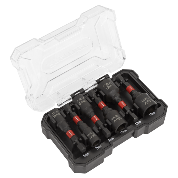Impact Grade Nut Driver Set 6pc