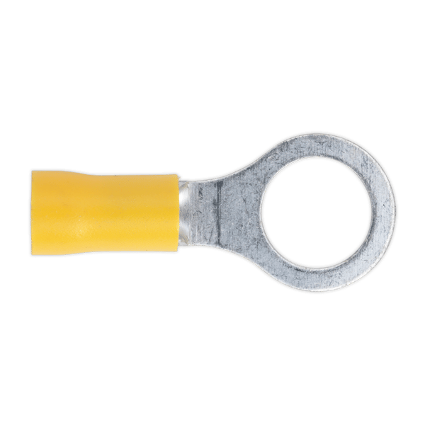 Easy-Entry Ring Terminal 10.5mm (3/8"), Yellow - Pack of 100