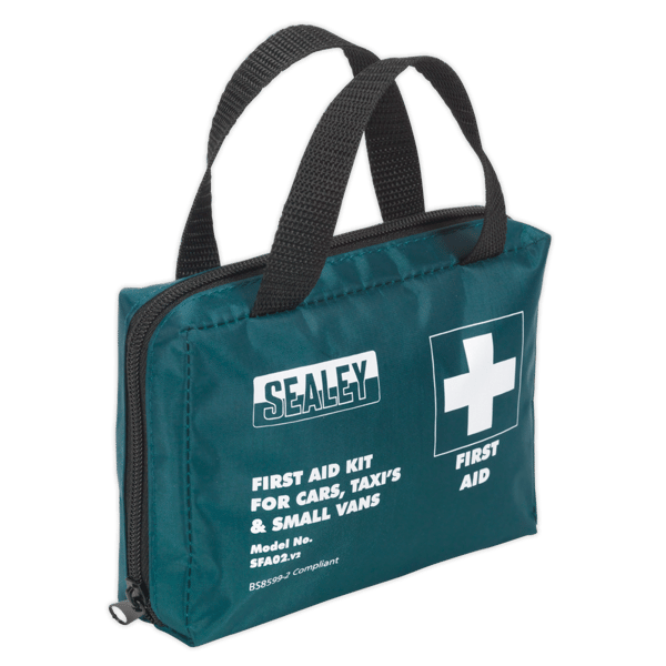 Medium First Aid Kit for Cars, Taxis & Small Vans - BS 8599-2 Compliant