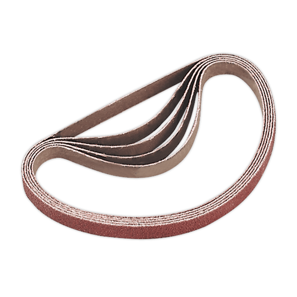 10 x 330mm Sanding Belt 60Grit - Pack of 5